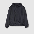 GG nylon zip jacket - dark blue