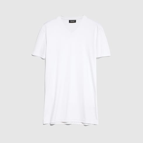 Soft rayon jersey T-shirt - white