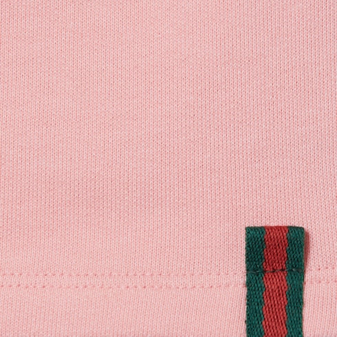 Children's cotton skirt with Web - pink