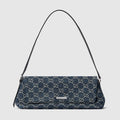 Madison medium shoulder bag - blue GG denim