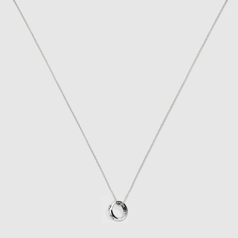 Icon 18k GG chain necklace - 18k white gold