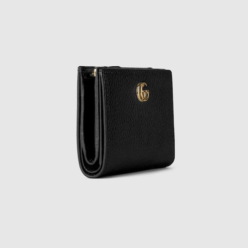 GG Marmont small wallet - black leather