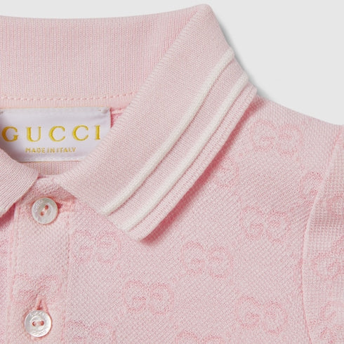 Baby GG cotton two-piece gift set - light pink