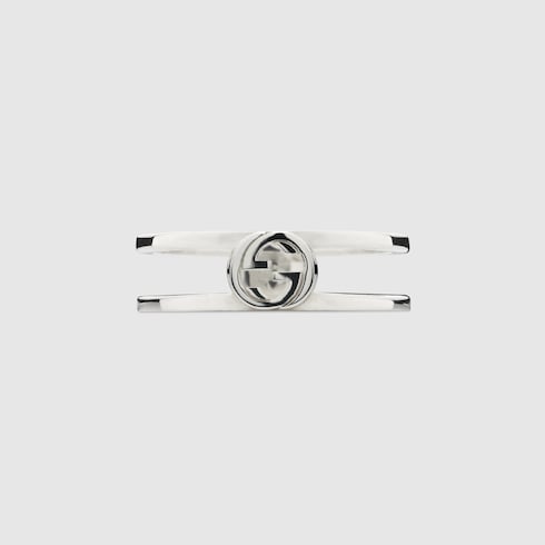 Gucci Interlocking ring - 925 sterling silver