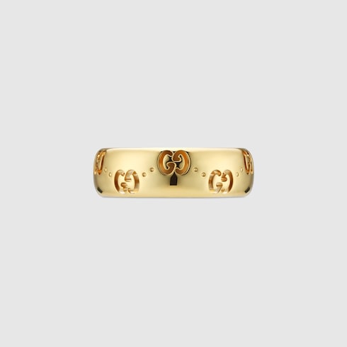 Icon 18k GG thin ring - 18k yellow gold