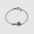 Double G Key Bracelet - 925 Sterling Silver