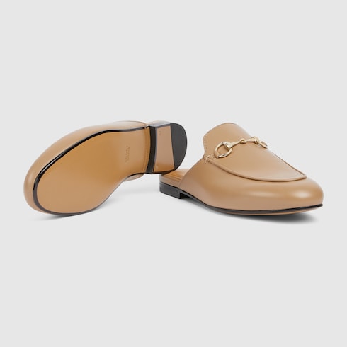 Women's Princetown slipper - beige leather