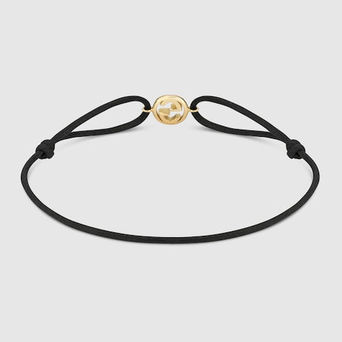 Gucci Interlocking 18k charm bracelet - 18k yellow gold