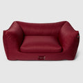 Small GG nylon pet bed - Rosso Ancora red