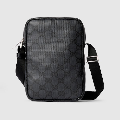 Gucci Essence Classic mini bag - black GG canvas