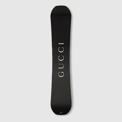 Gucci x HEAD snowboard - silver, white and black