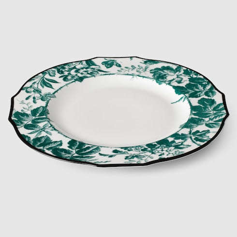Herbarium dinner plate, set of two - green Herbarium