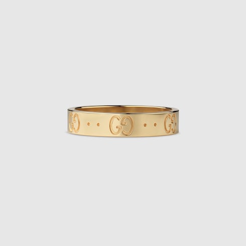 Icon Thin Band - Yellow Gold