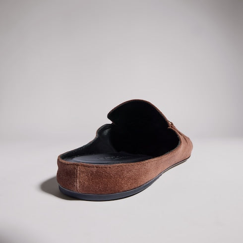 Men's Ragazzo slipper - brown suede