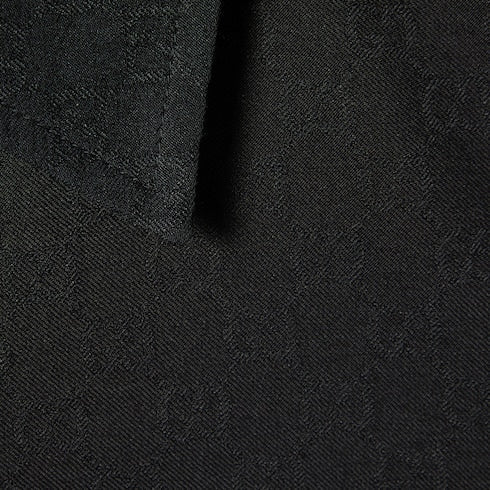 GG wool coat - black
