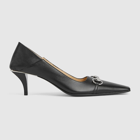 Women's Vittoria pump - black leather