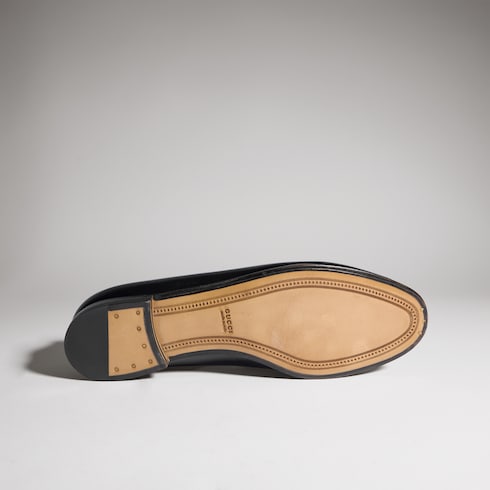 Women's Gucci Jordaan loafer - black leather