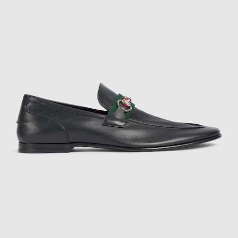 Men's Gucci Como loafer - black leather