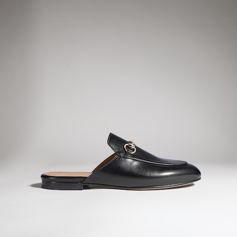 Women's Princetown slipper - black leather