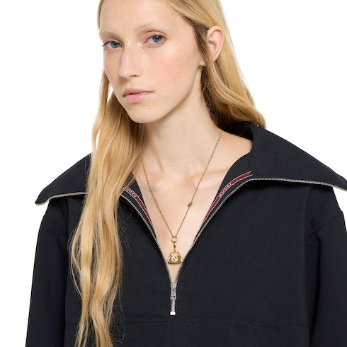 Gucci Blondie charm with crystals - gold-toned brass