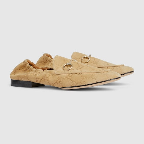 Women's Jordaan loafer - beige GG suede