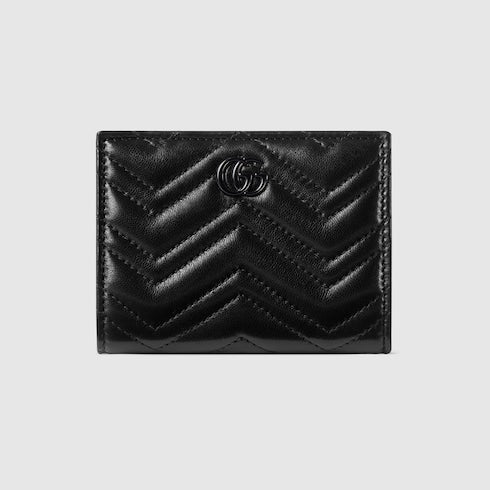 GG Marmont wallet - black leather