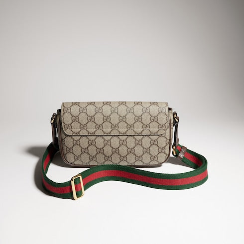 Ophidia pochette - beige and ebony Supreme