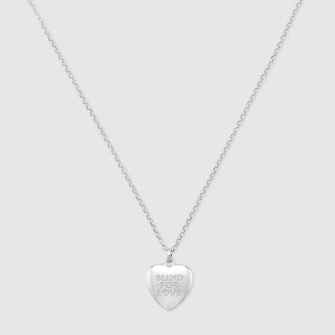 Blind for Love pendant necklace - 925 sterling silver