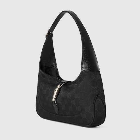 Jackie Slim medium shoulder bag - black GG canvas