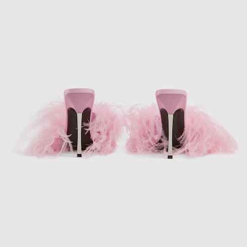 Women's Bombshell slide sandal - light pink feather