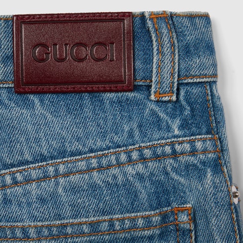 Children's denim pants - blue