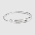 Chiodo flexible bangle bracelet - 925 sterling silver