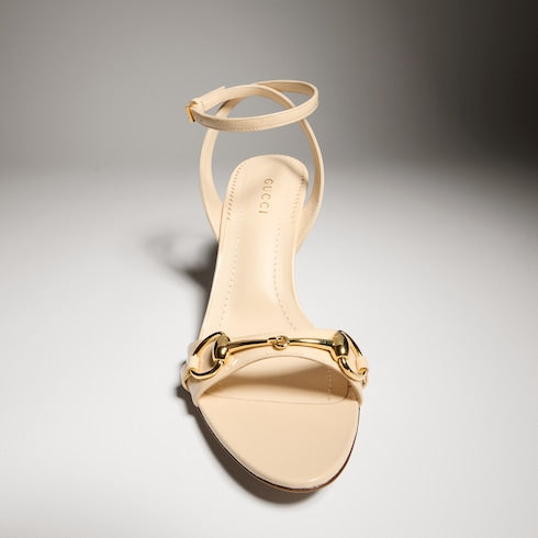 Women's Donna wedge sandal - ivory patent leather