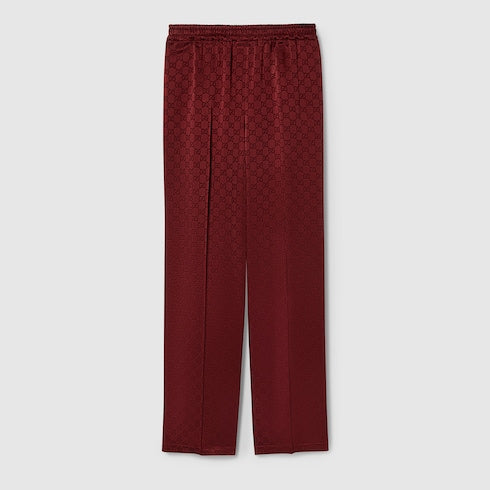 GG jacquard pant - Gucci Rosso Ancora