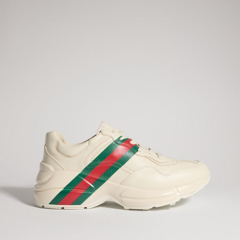Women's Rhyton sneaker - ivory leather