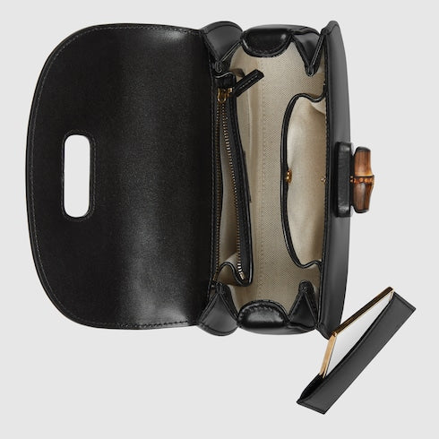Gucci Bamboo 1947 small bag - black leather