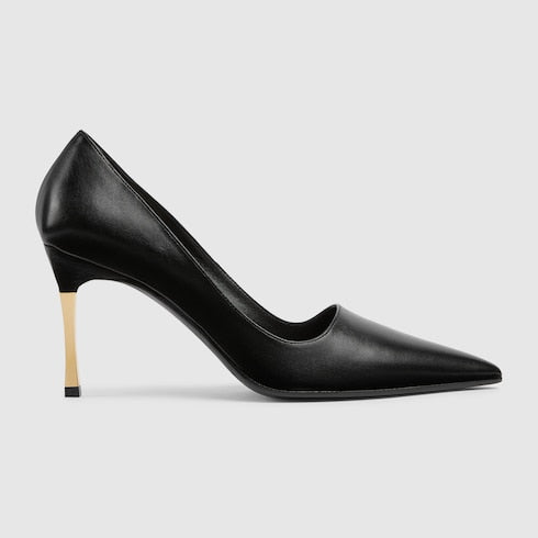 Women's Bombshell pump - black leather