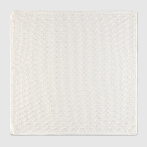 Baby GG cotton blanket - off white