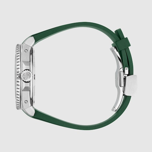 Gucci Dive watch, 40mm - green rubber