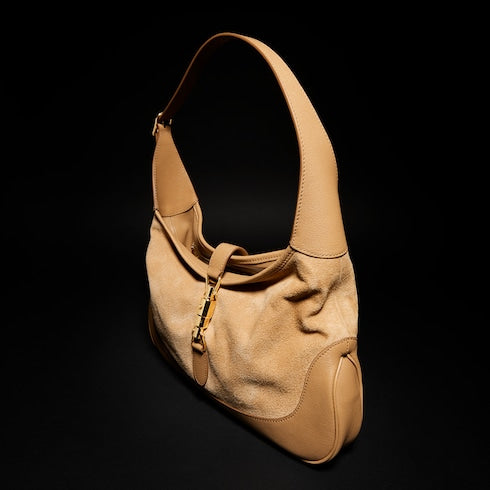 Gucci Jackie 1961 medium shoulder bag - sand suede