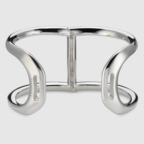 Gucci Staffa cuff bracelet - 925 sterling silver