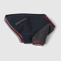 Wool pet coat - dark blue