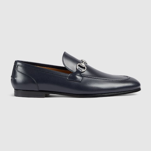 Men's Gucci Jordaan loafer - dark blue leather