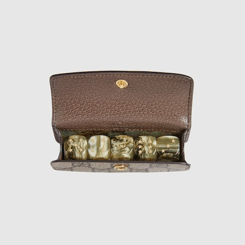 Dice set - beige and ebony GG Supreme