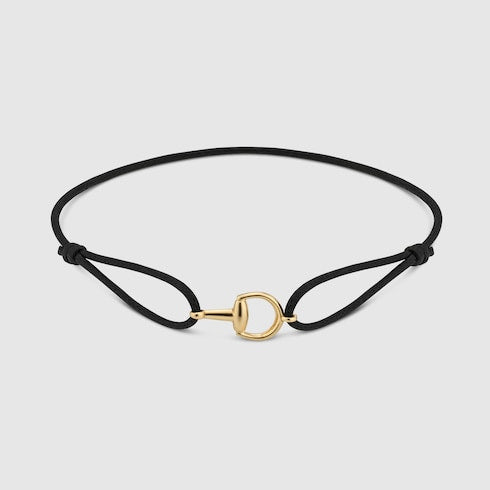 Gucci Horsebit 18k charm bracelet - 18k yellow gold
