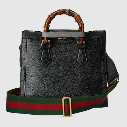 Gucci Diana medium tote bag - black leather