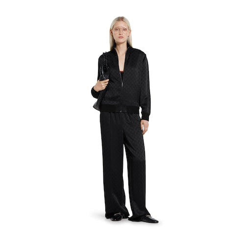 GG jacquard pant - black