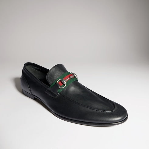 Men's Gucci Como loafer - black leather