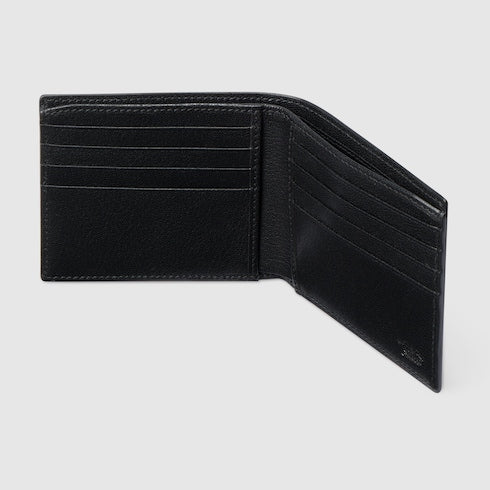 Lira bi-fold wallet - black leather