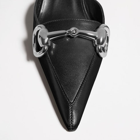 Women's Boulevard slingback pump - black leather